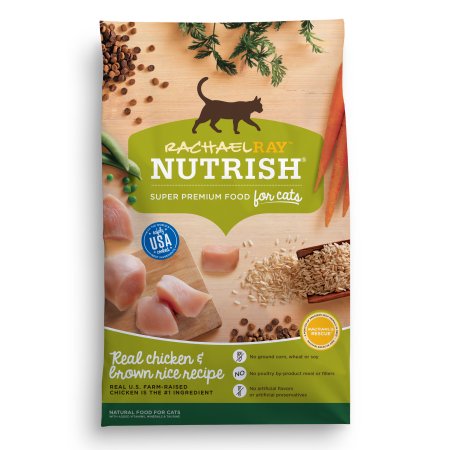 Picture of Ainsworth Pet Nutrition 790029 6 lbs Rachael Ray Nutrish Dry Cat Food&#44; Chicken & Brown Rice Recipe