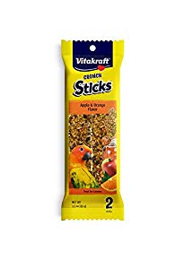 Picture of Vitakraft Sun Seed 512024 3.5 oz Conure Crush Sticks Treat - Apple & Orange
