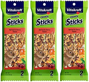 Picture of Vitakraft Sun Seed 512014 3.5 oz Conure Crush Sticks - Apricot & Cherry
