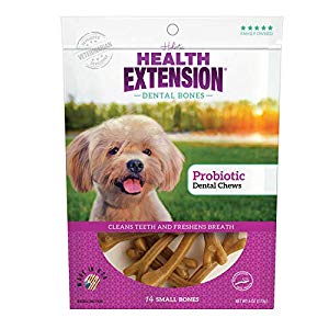 Picture of Health Extension Pet Care 587238 Probiotic Dental Bones - Small&#44; Pack of 14