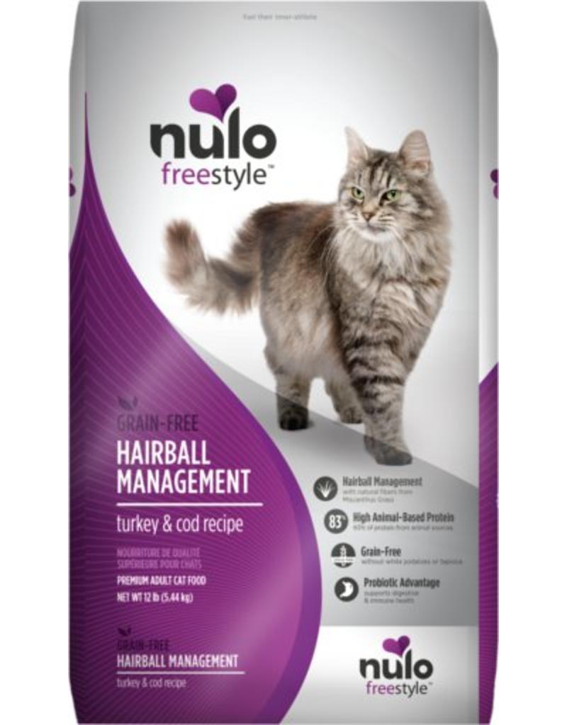 Picture of Nulo 811132 12 lbs Freestyle Hairball Management Turkey & Cod Cat Food