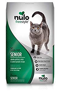 Picture of Nulo 811134 12 lbs Senior Freestyle Limited Plus Dry Cat Food - Alaska Pollock&#44; Duck & Sweet Potato Recipe