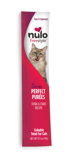 Picture of Nulo 811143 0.5 oz FreeStyle Grain Free Cat Treat - Tuna & Crab Lickable&#44; Pack of 48