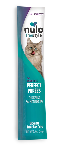 Picture of Nulo 811141 0.5 oz FreeStyle Grain Free Cat Treat - Chicken & Salmon&#44; Pack of 48