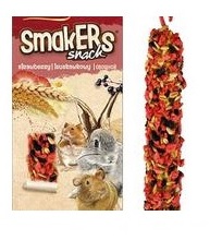 A&E Cage 644123 Vitapol Smakers Small Animal Treat Stick - Strawberry - Pack of 2