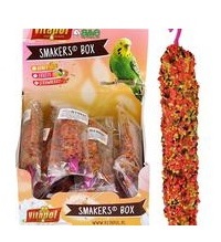 Picture of A&E Cage 644118 Vitapol Smakers Parakeet Treat Sticks - Strawberry - Pack of 12
