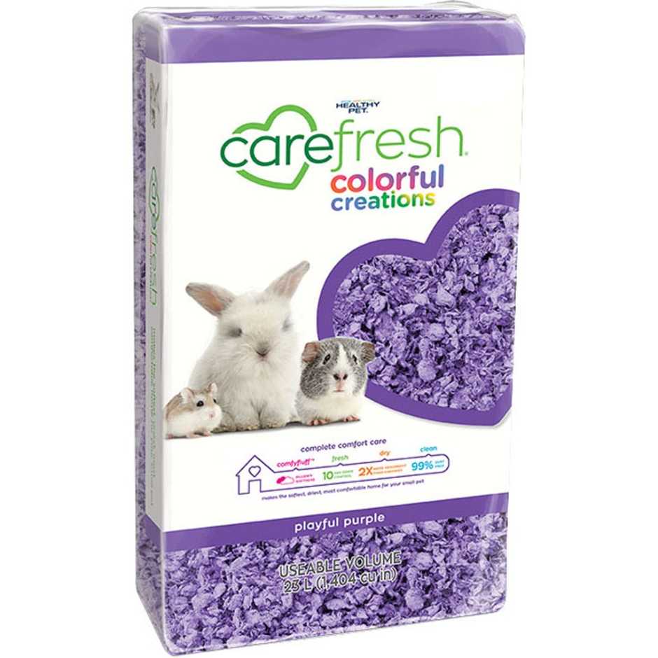 Picture of Carefresh 273018 23L Colorful Creations Purple Confetti Pet Bedding