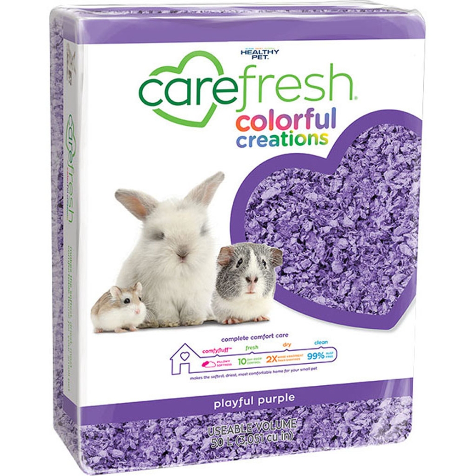 Picture of Carefresh 273019 50L Colorful Creations Purple Confetti Pet Bedding