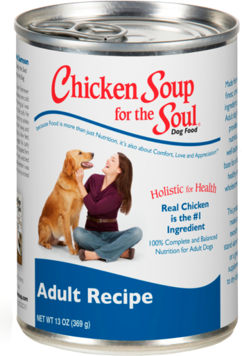 Picture of Chicken Soup 418515 13 oz Adult Chicken Turkey & Duck Pate Dog Food Can