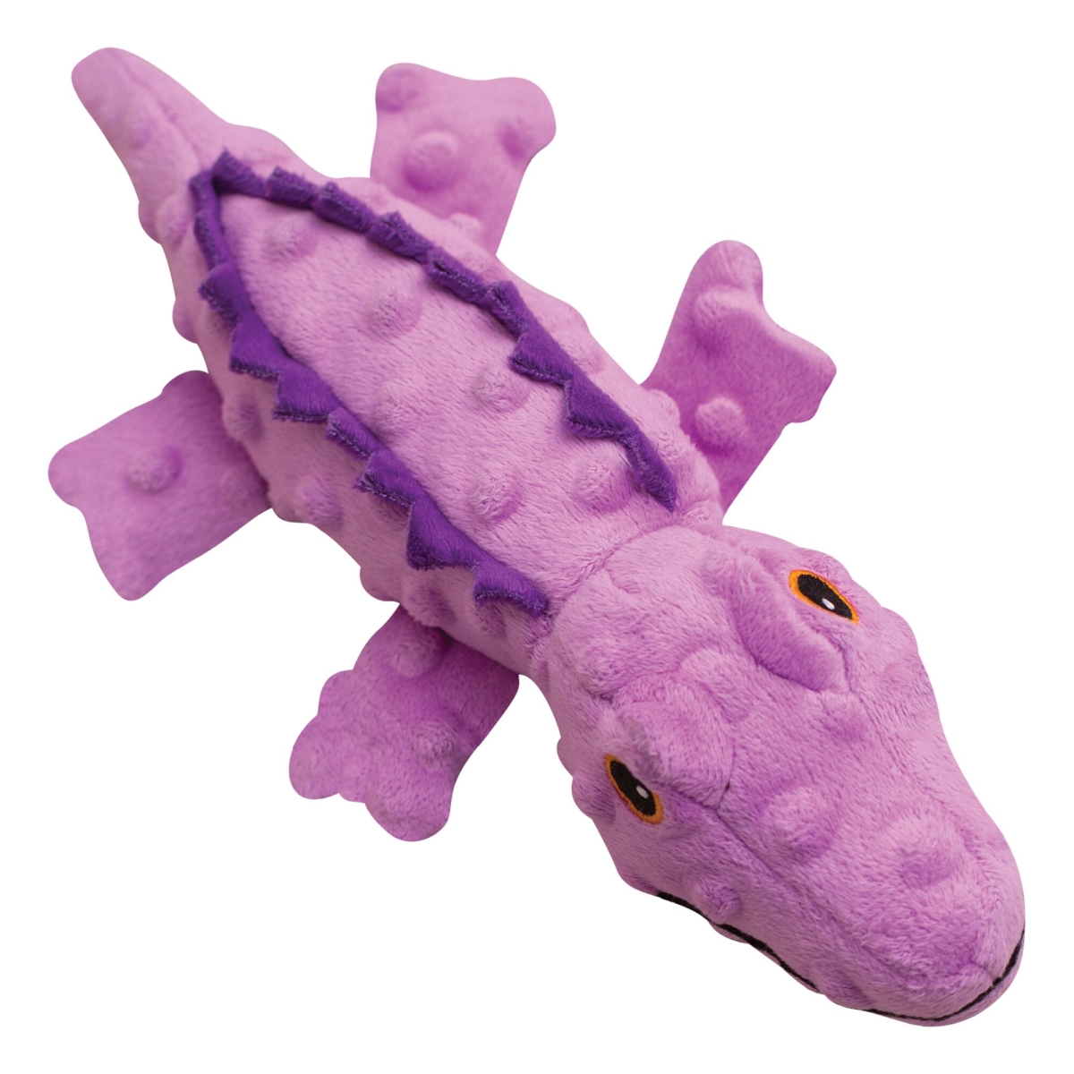 Picture of Snugarooz 712029 12 in. Ellie the Gator Purple Dog Toys