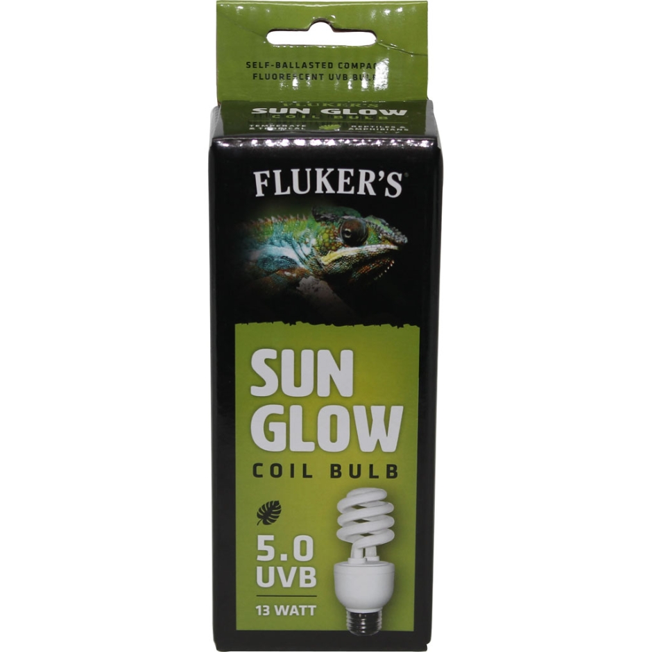 Picture of Fluker 919124 13 watt 5.0 UVB Sun Glow Coil Bulb Tropical