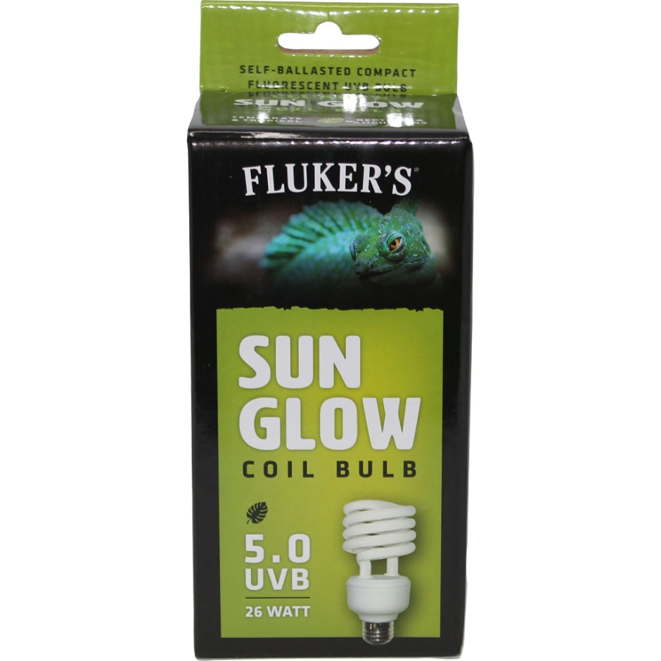 Picture of Fluker 919125 26 watt 5.0 UVB Sun Glow Coil Bulb Tropical