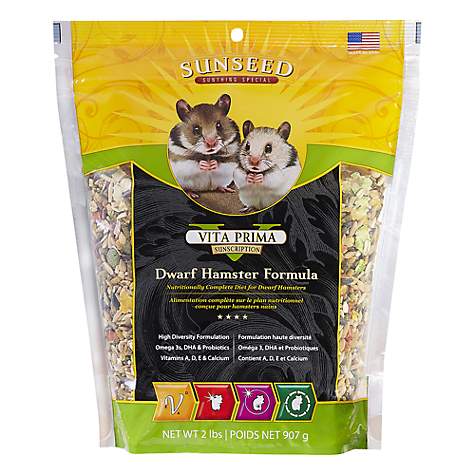 Picture of Vitakraft Sun Seed 220255 2 lbs Dwarf Hamsters Food - Case of 6