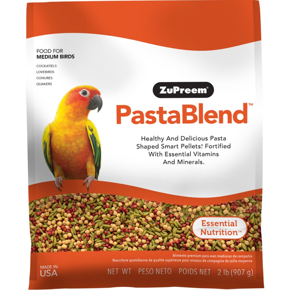 Picture of Zupreem 230009 2 lbs Pasta Blend Bird Food - Medium