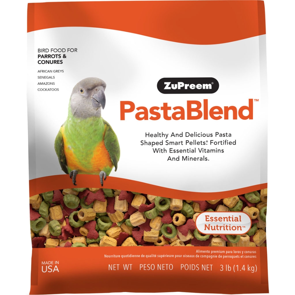 Picture of Zupreem 230008 3 lbs Pasta Blend Parrot & Conure Food - Medium