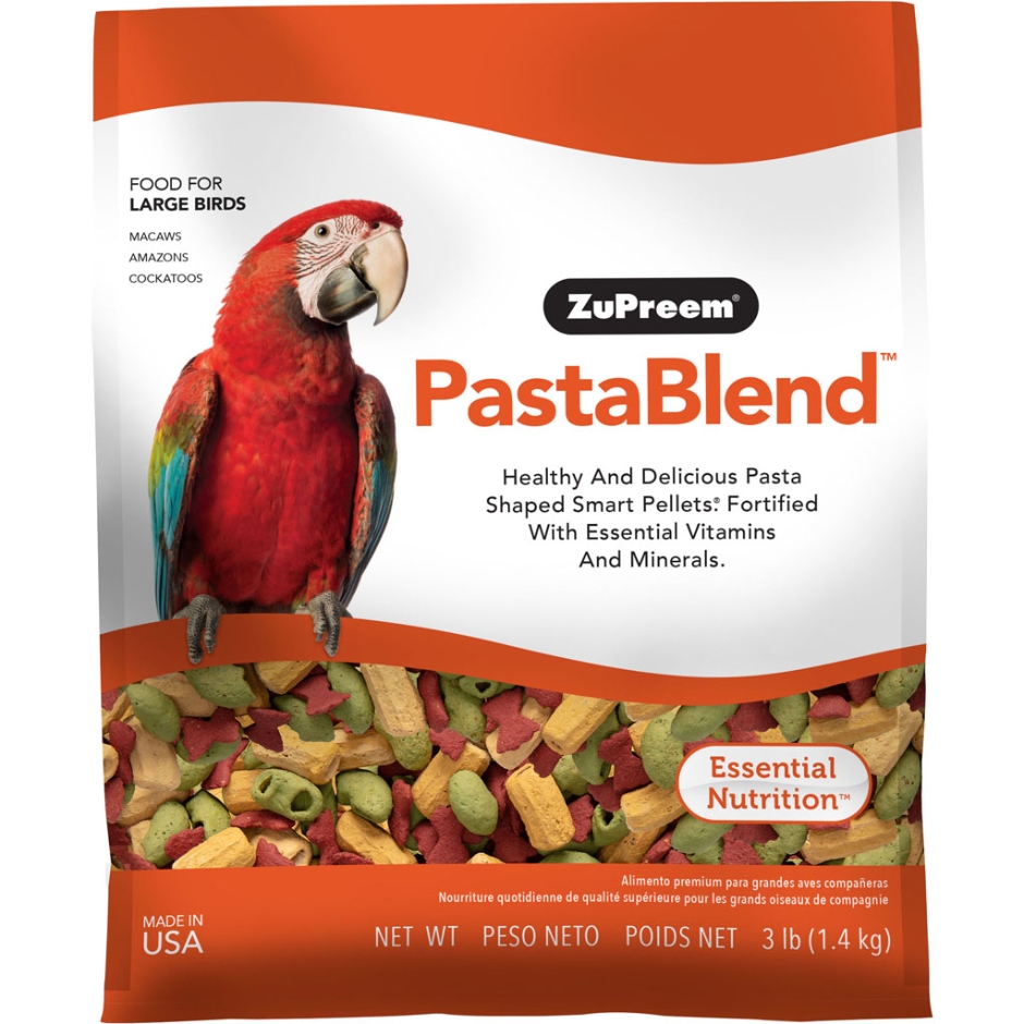 Picture of Zupreem 230007 3 lbs Pasta Blend Bird Food - Large