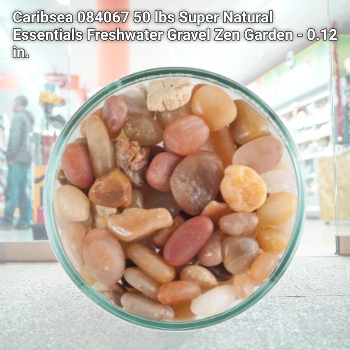 Picture of Caribsea 084067 40 lbs Super Natural Essentials Freshwater Gravel Zen Garden - 0.12 in.