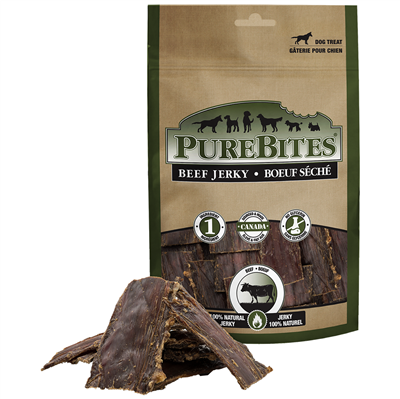 Picture of Pure Treats 789115 Bites Freeze Dried Beef Jerky Dog Treats - 7.5-oz