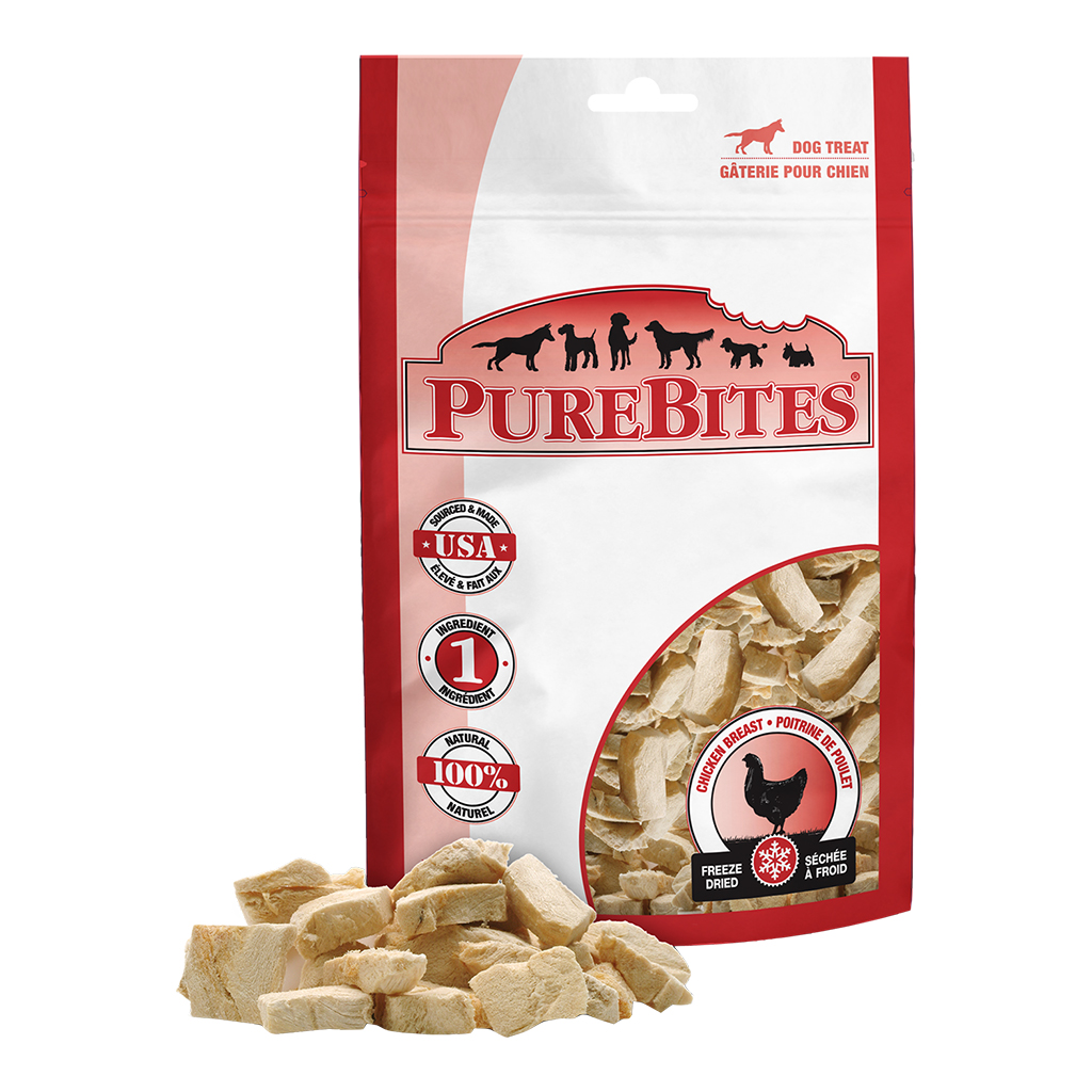 Picture of Pure Treats 789113 Bites Chicken Breast Dog Treat - 28 oz