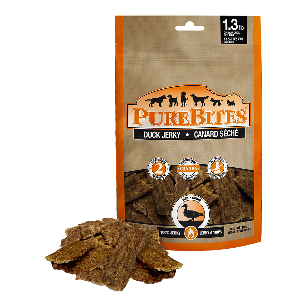 Picture of Pure Treats 789114 Bites Duck Jerky Dog Treats - 5.5 oz