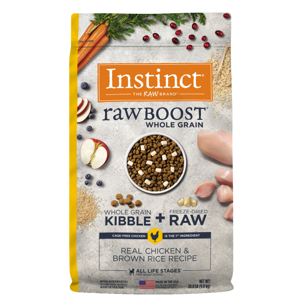 Picture of Natures Variety 699796 20 lbs Instinct Dog RBWG Chicken & Brown Rice