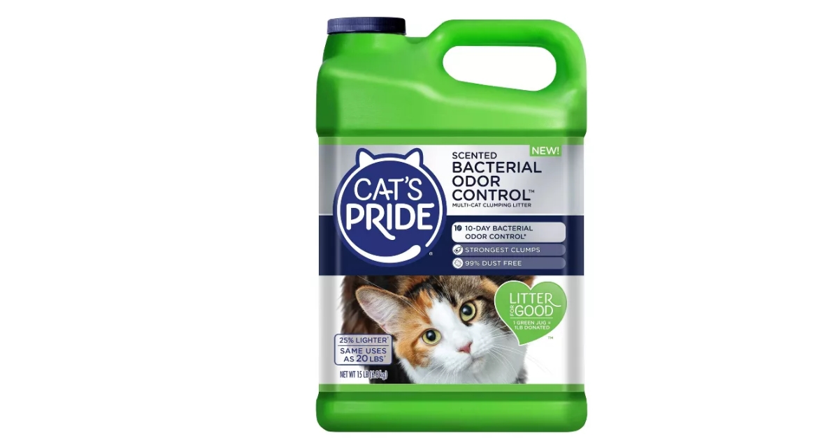 Picture of Oil Dri 317033 15 lbs Cats Pride Light Weight Bacterial Odor Control Litter