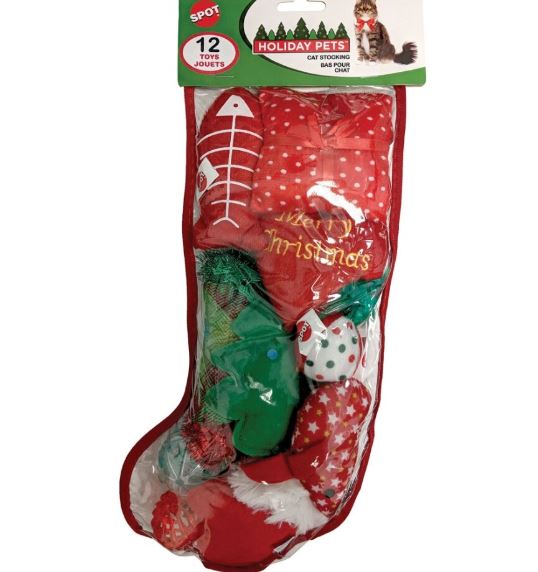 Picture of Ethical Products 077395 Holiday Stocking Cat - Medium - Pack of 8
