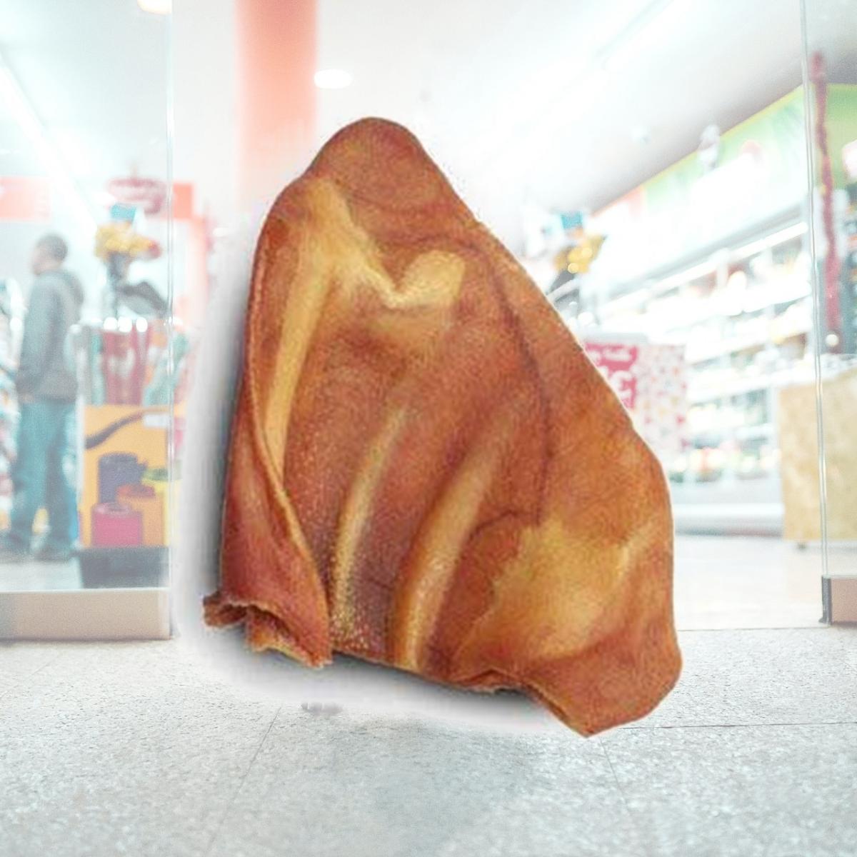 Picture of Rawhide Express 105002 Swrp Natural Pig Ear