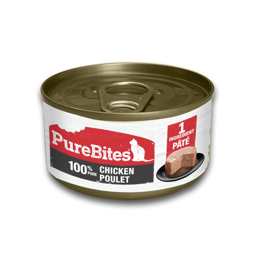 Picture of Pure Treats 789126 2.5 oz Pure Bites 100 Percent Chicken Cat Pate - Pack of 12