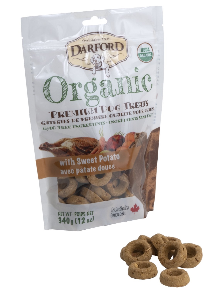 Picture of Darford 648211 12 lbs Organic Premium Sweet Potato & Chicken Dog Treats