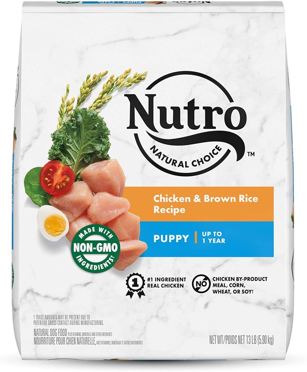 Picture of Nutro 792374 13 lbs Nutritional We Chicken & Brown Rice Recipe Puppy Dry Dog Food