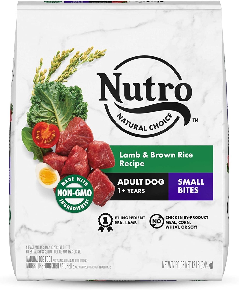 Picture of Nutro 792371 12 lbs Nutritional We Small Bites Lamb & Brown Rice Dog Food