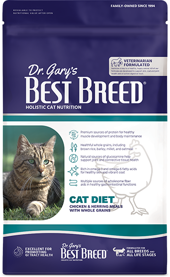 Picture of Best Breed 531241 Chicken & Herring with Whole Grains Cat Food - 12 lbs