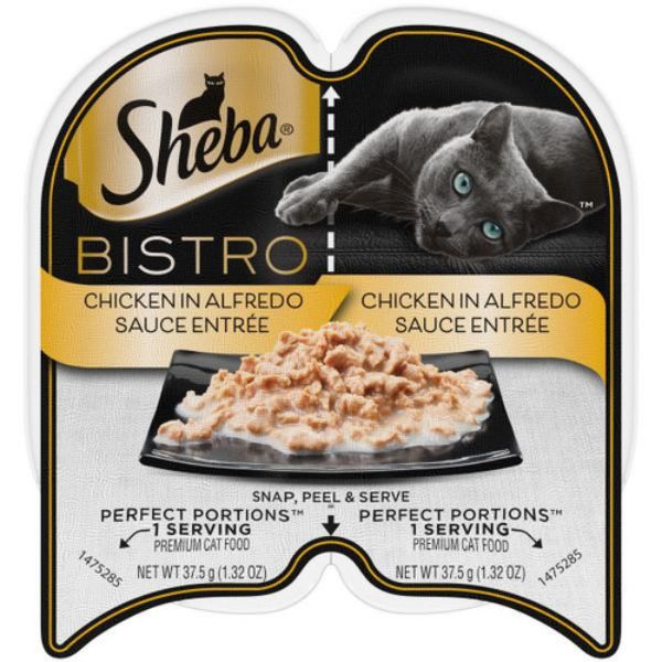 Picture of Mars Pet Care 798627 2.64 oz Sheba Perfect Portions Chicken Alfredo Cat Food