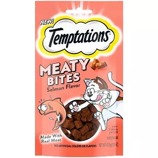 Picture of Mars Pet Care 798625 1.5 oz Temptations Meaty Bites Salmon Cat Treats
