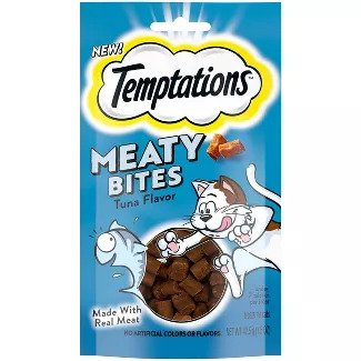 Picture of Mars Pet Care 798626 1.5 oz Temptations Meaty Bites Tuna Cat Treats