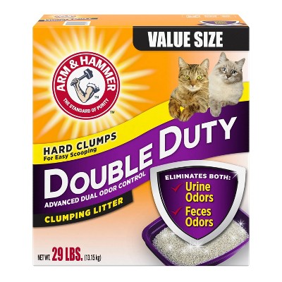 Picture of Arm & Hammer 718032 24 lbs Double Duty Advanced Dual Odor Control Clumping Litter