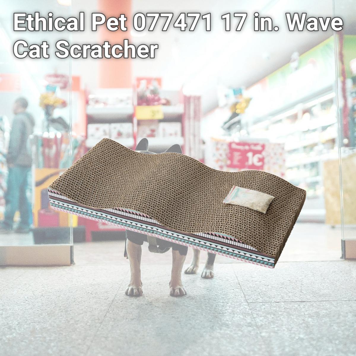 Picture of Ethical Pet 077471 17 in. Wave Cat Scratcher