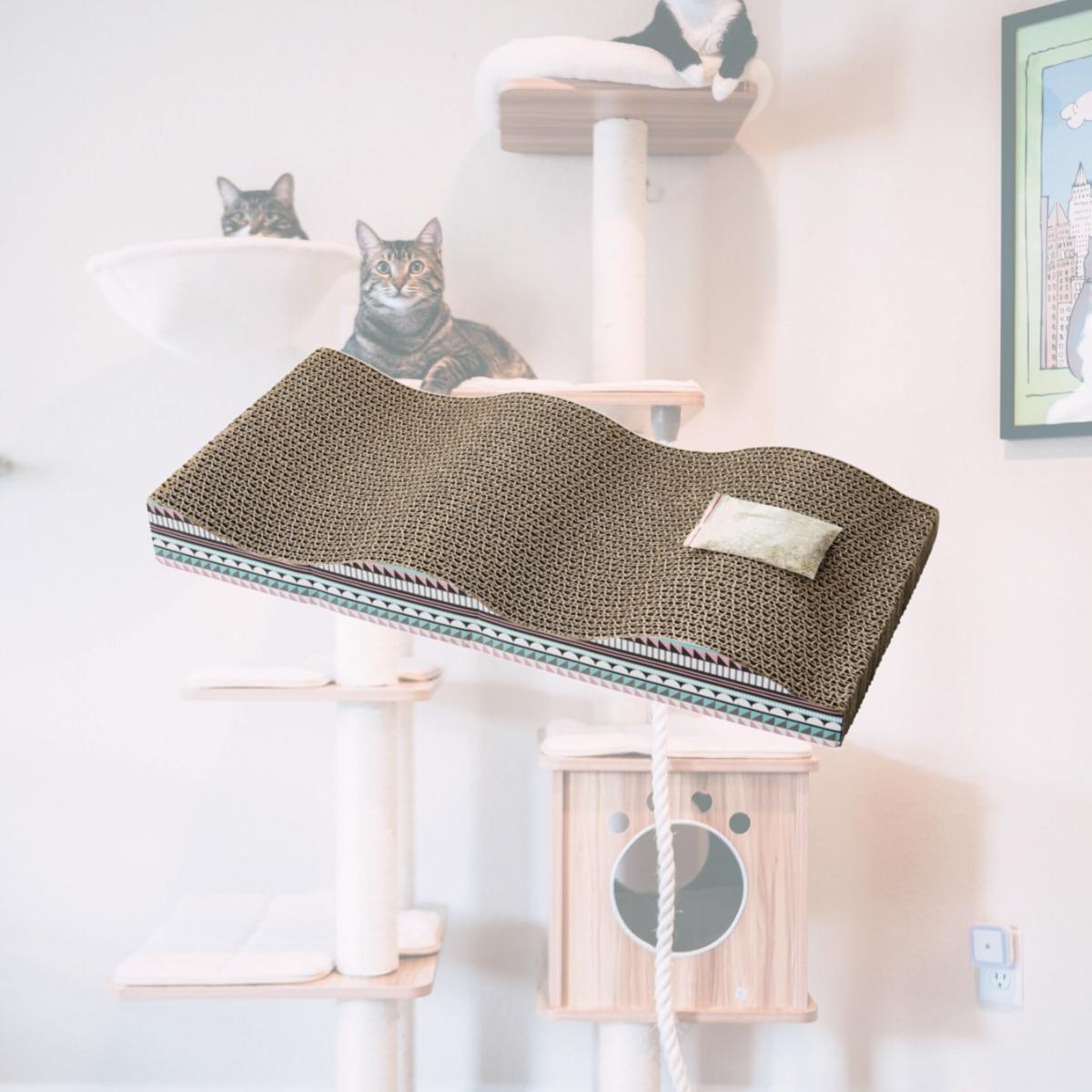 Picture of Ethical Pet 077471 17 in. Wave Cat Scratcher