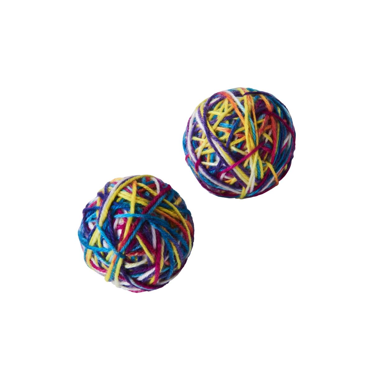Picture of Ethical Products 77485 Sew Much Fun Yarn Ball Cat Toy - Pack of 2