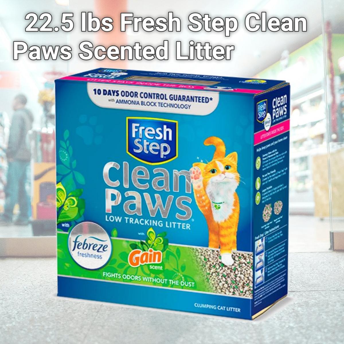 Picture of Ever Clean 261020 22.5 lbs Fresh Step Clean Paws Scented Litter