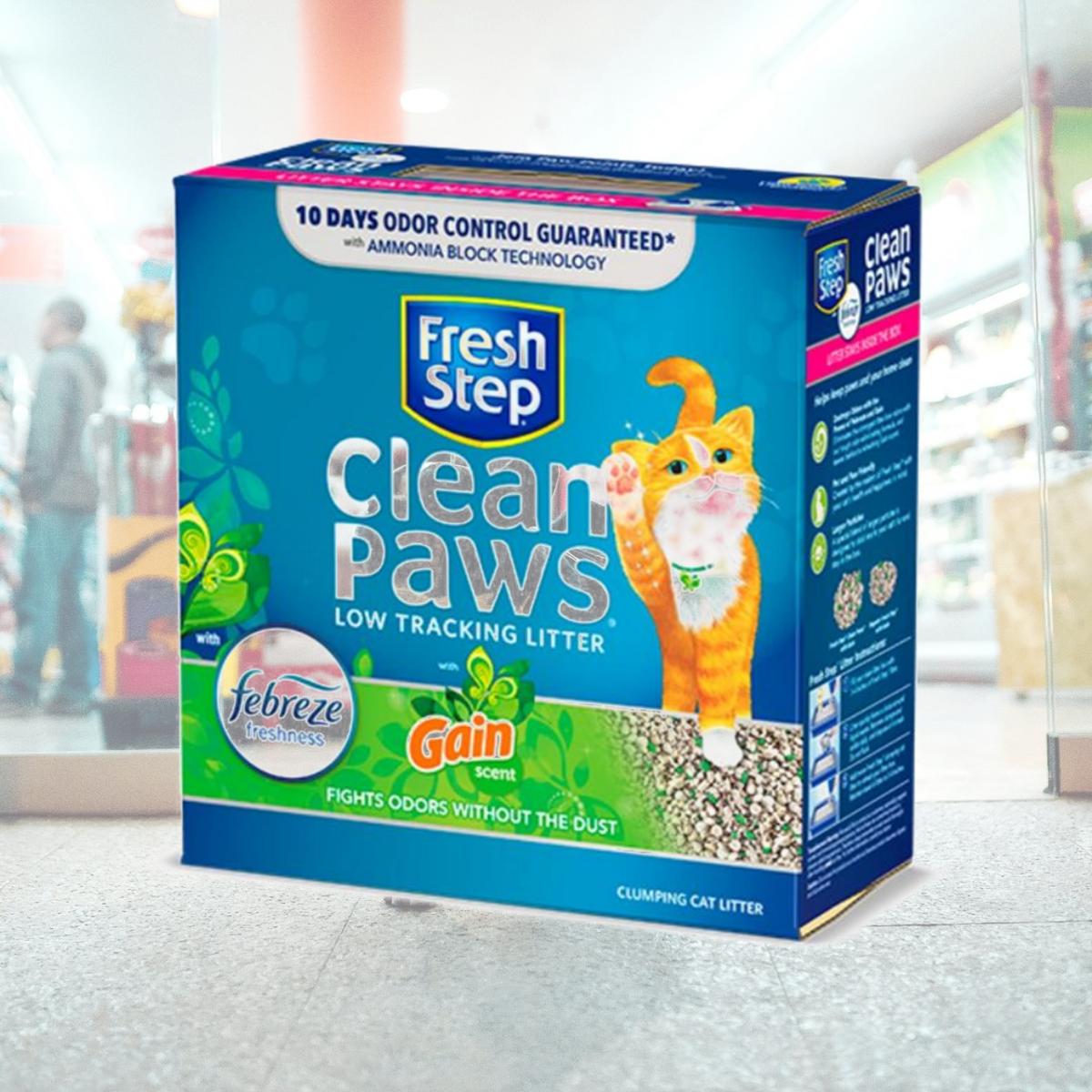 Picture of Ever Clean 261020 22.5 lbs Fresh Step Clean Paws Scented Litter