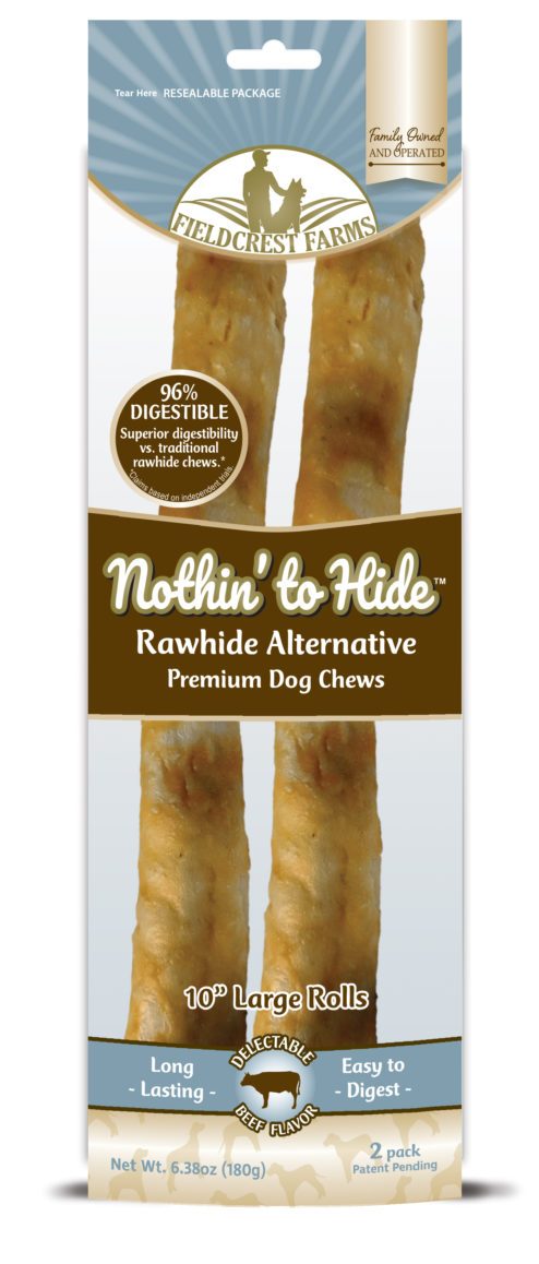 Picture of Fieldcrest Farms 077536 24 in. Nothin to Hide Stick Beef Flavor Dog Chew