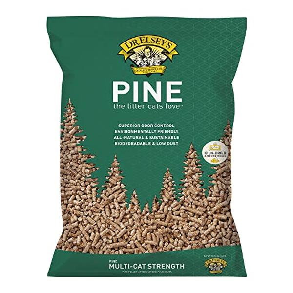 Picture of Precious Cat 100934 40 lbs Dr. Elseys Pine All-Natural Kiln-Dried Cat Litter