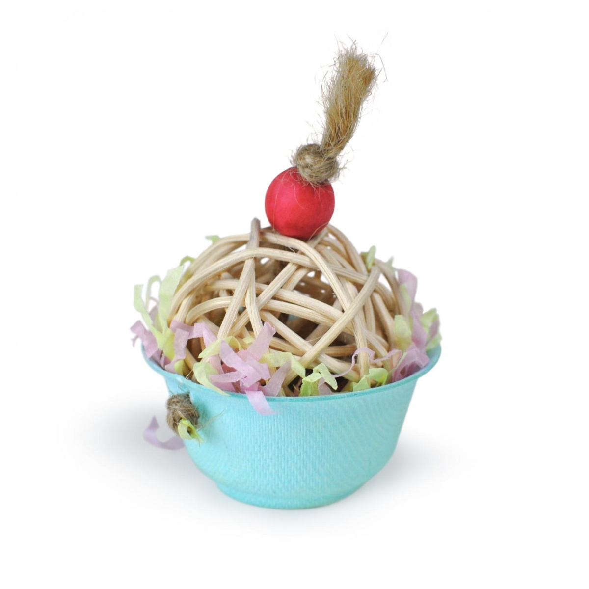 Picture of Prevue Pet Products 105614 Sugarcane Cupcake Small Animal Toy