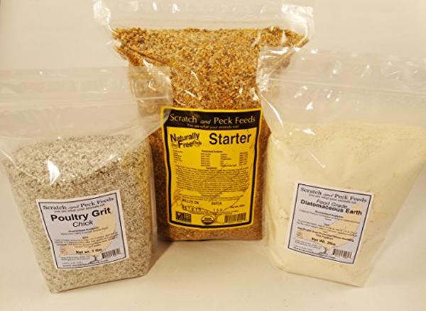 Picture of Scratch & Peck Feeds 092021 7 lbs Clucking Good Grower Grit Chicken Feed - 6 Count