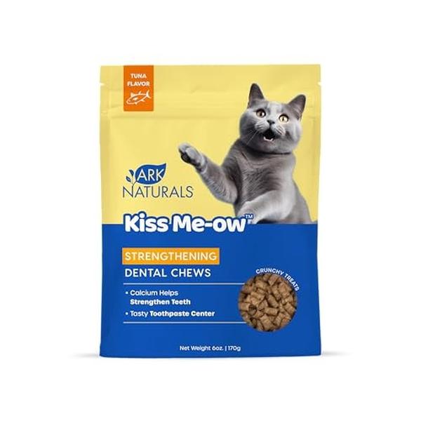 Picture of Antelope 103407 6 oz Ark Naturals Kiss Me-Ow Strengthening Tuna Dental Chews for Cats