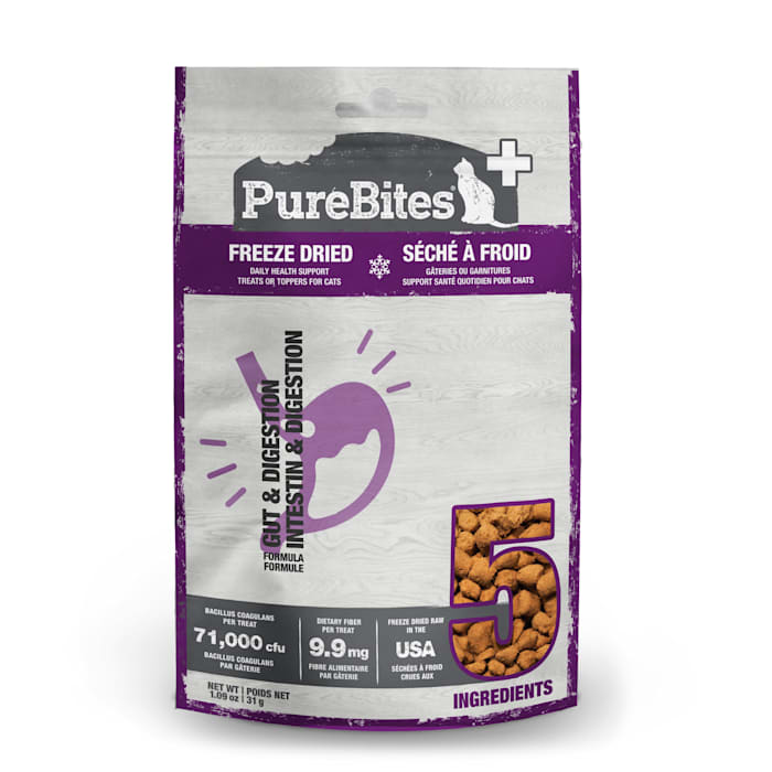 Picture of Pure Treats 100826 1.09 oz Freeze Dried Gut & Digestion Chicken Cat Treat