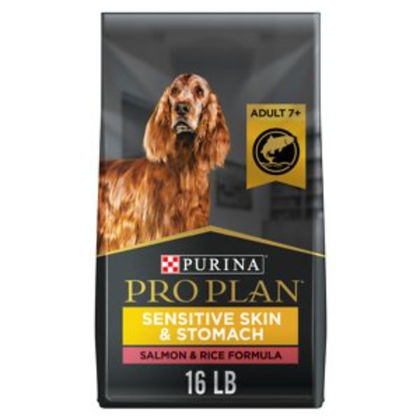 Picture of Nestle Purina Petcare 381963 16 lbs Purina Pro Plan Sensitive Skin & Stomach Salmon & Rice Adult Dry Dog Food