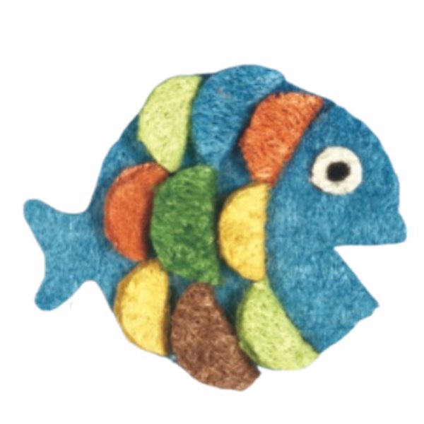 Picture of A&E Cage 103103 Nibbles Rainbow Fish Small Animal Chew Toy